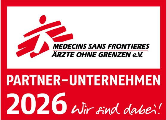 Ärzte ohne Grenzen - Partnerunternehmen 2026